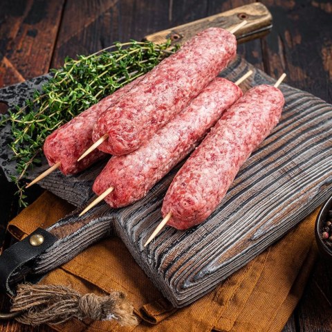 Szpikulce do szaszłyków mięsa patyczki drewniane 30cm 100 sztuk GET-IT 144309