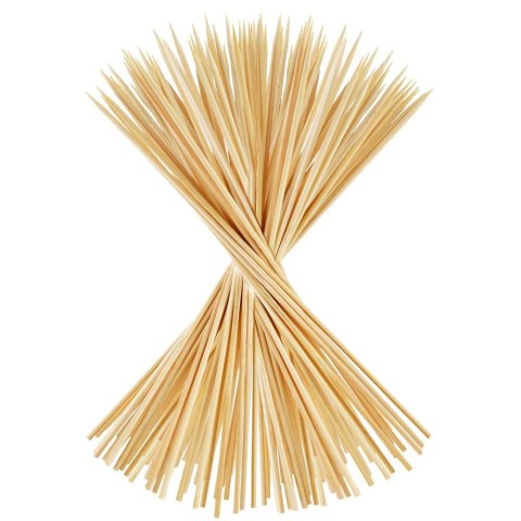 Szpikulce do szaszłyków mięsa patyczki drewniane 30cm 100 sztuk GET-IT 144309