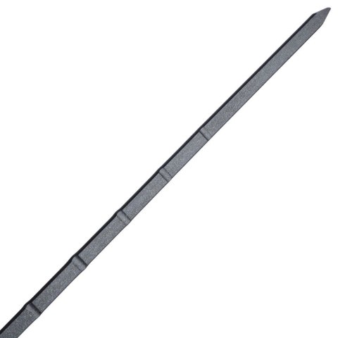Szpikulce do szaszłyków mięsa szampury metalowe czarne 48cm 2 sztuki VAGGAN 489170
