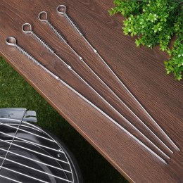 Szpikulce do szaszłyków mięsa szampury stalowe 42.5cm 4 sztuki VAGGAN 142308