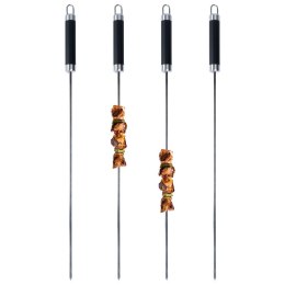 Szpikulce do szaszłyków mięsa szampury stalowe 47cm szpikulec 4 sztuki BBQ 489171