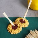 Widelczyki do przekąsek koreczków przystawek bambusowe 100 sztuk EXCELLENT HOUSEWARE 144304
