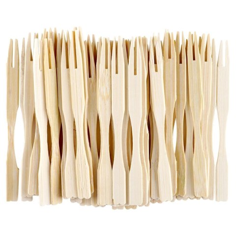 Widelczyki do przekąsek koreczków przystawek bambusowe 100 sztuk EXCELLENT HOUSEWARE 144304