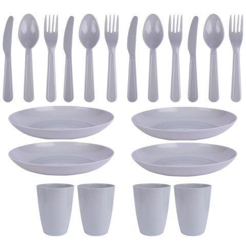 Zestaw piknikowy na piknik plastikowy 20-ele VILDE 259224