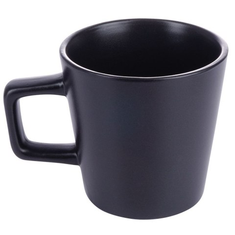 Zestaw talerzy serwis obiadowy komplet ceramiczny czarny na 4 osoby 16-ele EXCELLENT HOUSEWARE 139369