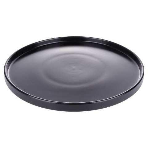 Zestaw talerzy serwis obiadowy komplet ceramiczny czarny na 4 osoby 16-ele EXCELLENT HOUSEWARE 139369