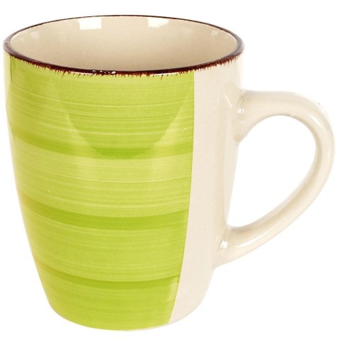 Zestaw talerzy serwis obiadowy komplet ceramiczny zielony na 4 osoby 16-ele EXCELLENT HOUSEWARE 139114