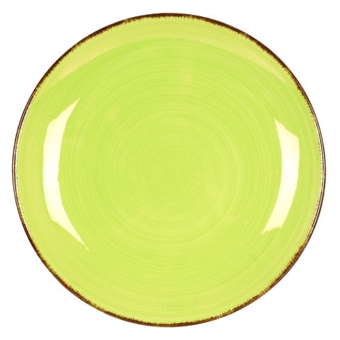 Zestaw talerzy serwis obiadowy komplet ceramiczny zielony na 4 osoby 16-ele EXCELLENT HOUSEWARE 139114