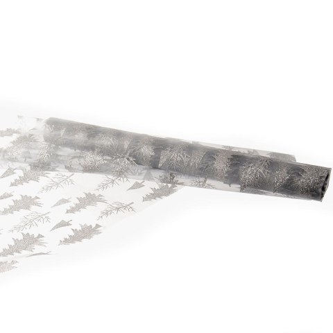 Bieżnik na stół ławę świąteczny szary 36.5x200CM HOME STYLING COLLECTION 728021