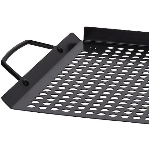 Blacha do grillowania stalowa perforowana 43x28cm VAGGAN 489007