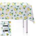 Cerata plamoodporna na stół obrus cytryny 180x130CM VILDE 139625