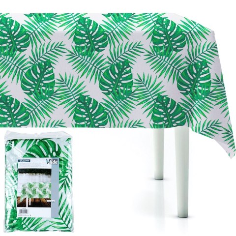 Cerata plamoodporna na stół obrus liście 180x130CM VILDE 139624