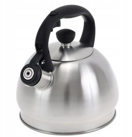 Czajnik stalowy na gaz 1.8L, indukcja, srebrny, KRISBERG KS-2600