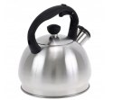 Czajnik stalowy na gaz 1.8L, indukcja, srebrny, KRISBERG KS-2600