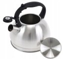 Czajnik stalowy na gaz 1.8L, indukcja, srebrny, KRISBERG KS-2600