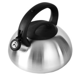 Czajnik stalowy na gaz 3.0L, indukcja, srebrny, KRISBERG KS-2591