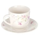 Filiżanka do kawy ze spodkiem porcelanowa 200ml SIAKI COLLECTION 139706