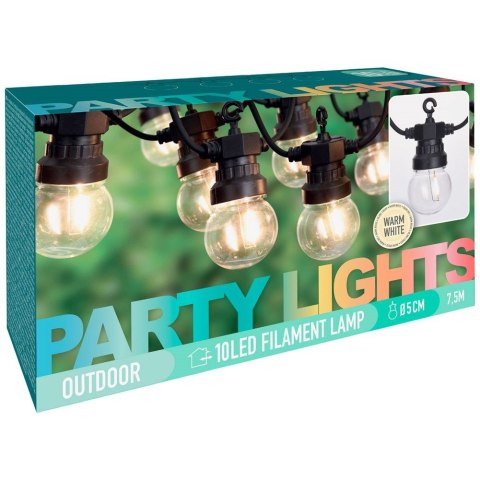 Girlanda ogrodowa LED 7.5 m 10 szt. PROGARDEN 841809