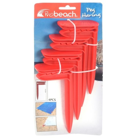 Klipsy do ręcznika plażowego 4 szt. PROBEACH 991124