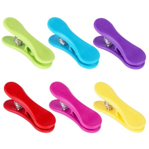 Klipsy do zamykania torebek przypraw na torebki 6 sztuk EXCELLENT HOUSEWARE 142502