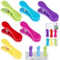 Klipsy do zamykania torebek przypraw na torebki 6 sztuk EXCELLENT HOUSEWARE 142502
