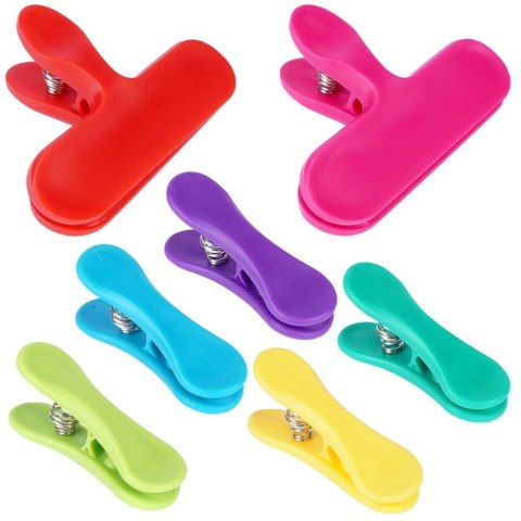 Klipsy do zamykania torebek przypraw na torebki 7 sztuk EXCELLENT HOUSEWARE 142501