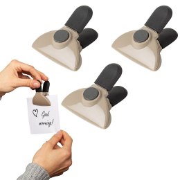 Klipsy do zamykania torebek przypraw na torebki z magnesem MISTY 3 sztuki NAVA 10-186-010