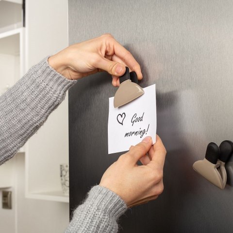 Klipsy do zamykania torebek przypraw na torebki z magnesem MISTY 3 sztuki NAVA 10-186-010