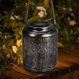 Lampion ogrodowy solarny metalowy 19.5cm HOME STYLING COLLECTION 339086