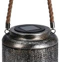 Lampion ogrodowy solarny metalowy 19.5cm HOME STYLING COLLECTION 339086