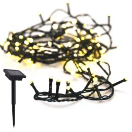 Lampki ogrodowe solarne 100 LED 12 m PROGARDEN 339017