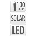 Lampki ogrodowe solarne 100 LED 12 m PROGARDEN 339017