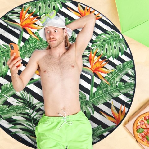 Mata piknikowa. plażowa okrągła 138cm PROBEACH 991129-P