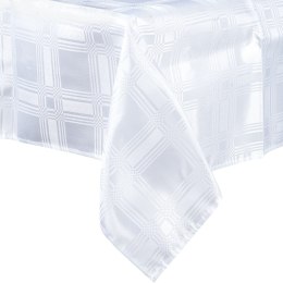 Obrus plamoodporny na stół biały 180x130CM EXCELLENT HOUSEWARE 139798