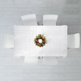 Obrus plamoodporny na stół biały 220x150CM EXCELLENT HOUSEWARE 139694