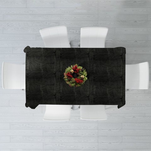 Obrus plamoodporny na stół ciemnozielony 220x150CM EXCELLENT HOUSEWARE 139695