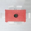 Obrus plamoodporny na stół czerwony 180x130CM EXCELLENT HOUSEWARE 569551-W2