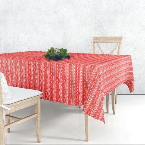 Obrus plamoodporny na stół czerwony 180x130CM EXCELLENT HOUSEWARE 569551-W2