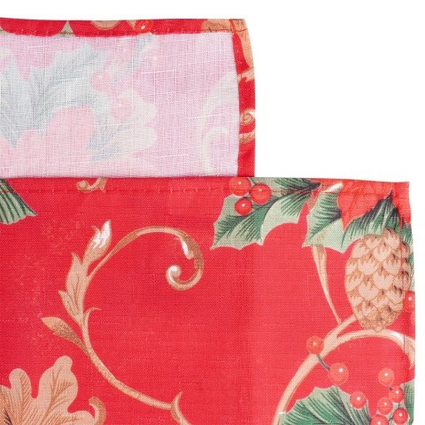 Obrus świąteczny plamoodporny na stół 180x130CM EXCELLENT HOUSEWARE 139693-W1