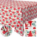 Obrus świąteczny plamoodporny na stół 220x150CM EXCELLENT HOUSEWARE 139696-W1