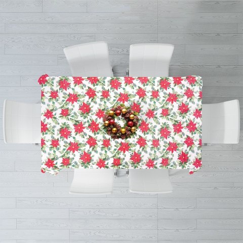 Obrus świąteczny plamoodporny na stół 220x150CM EXCELLENT HOUSEWARE 139696-W2
