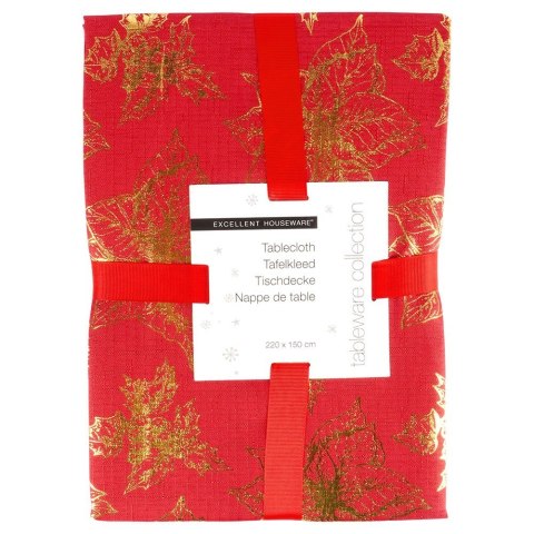 Obrus świąteczny plamoodporny na stół 220x150CM EXCELLENT HOUSEWARE 139697-C