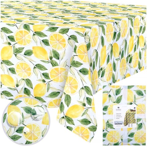 Obrus wodoodporny plamoodporny na stół 180x130CM EXCELLENT HOUSEWARE 139800-W1