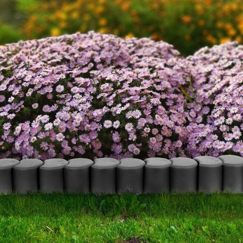 Palisada ogrodowa grafitowa 4.1 m 32 ele. VILDE 351008-G