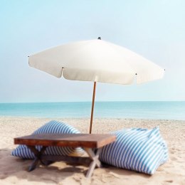 Parasol ogrodowy kremowy regulowany 200cm AMBIANCE 339129