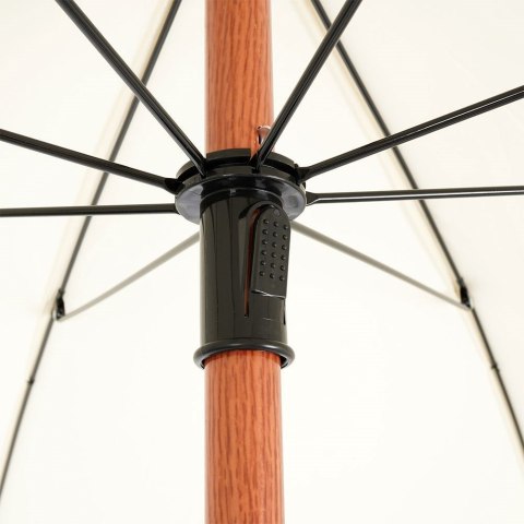 Parasol ogrodowy kremowy regulowany 200cm AMBIANCE 339129