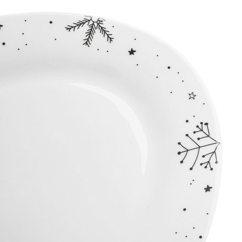 Półmisek na przekąski przystawki porcelanowy owalny 35x23.5cm ORION 129546