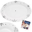 Półmisek na przekąski przystawki porcelanowy owalny 35x23.5cm ORION 129546