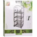Szklarnia ogrodowa balkonowa z półkami 4-piętrowa 50x45x105cm PROGARDEN 339003