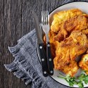 Sztućce do steków burgerów mięsa pizzy na grilla stalowe 12-ele BBQ 140403